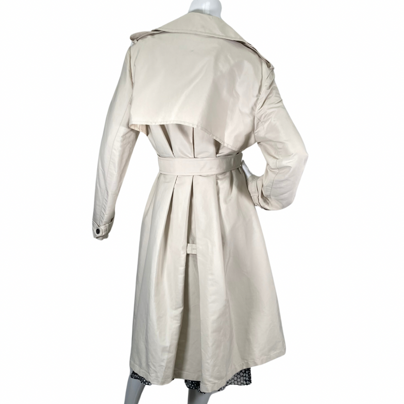 Load image into Gallery viewer, Lafayette 148 Cream Trench Coat
