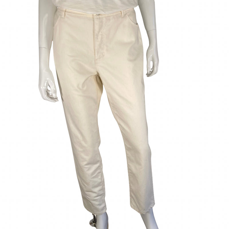 Load image into Gallery viewer, Lafayette Sleek Beige Pants front view
