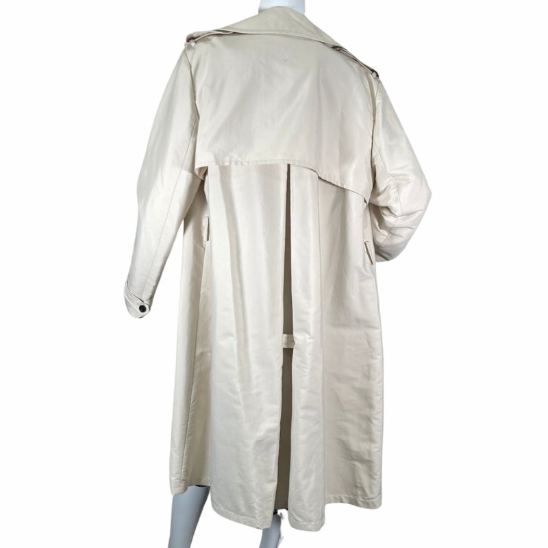 Load image into Gallery viewer, Lafayette 148 Cream Trench Coat
