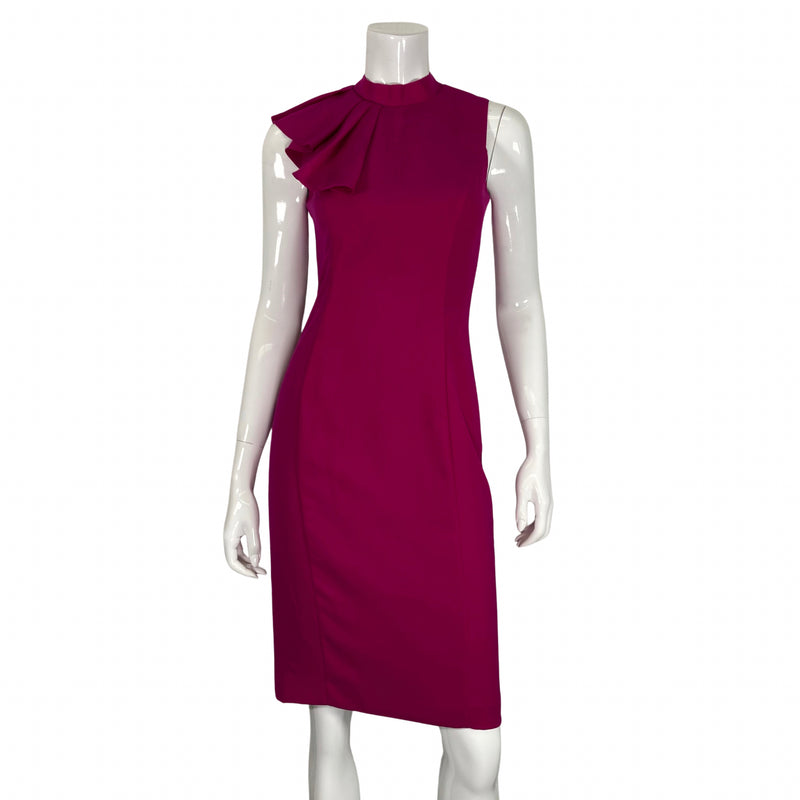 Load image into Gallery viewer, Badgley Mischka Fuchsia Dress
