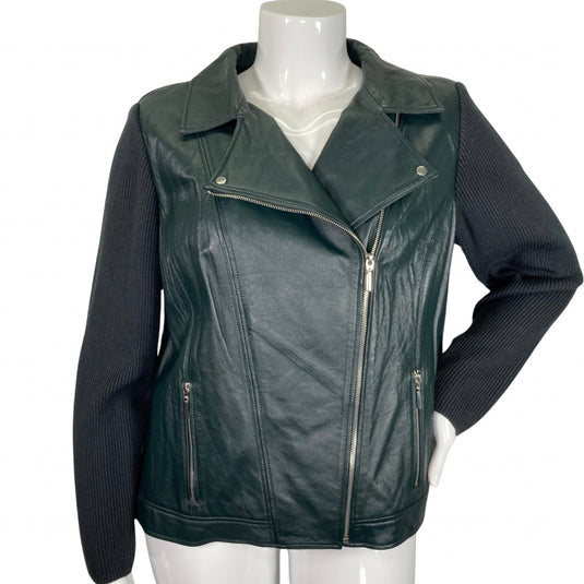 Linea Green Jacket on Mannequin front view