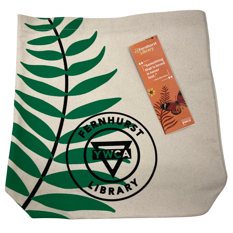 Load image into Gallery viewer, Fernhurst Transitional Housing Library Tote Bag
