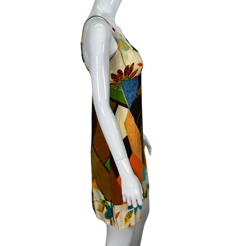 Load image into Gallery viewer, Jams World Picasso Mini Dress on mannequin side view
