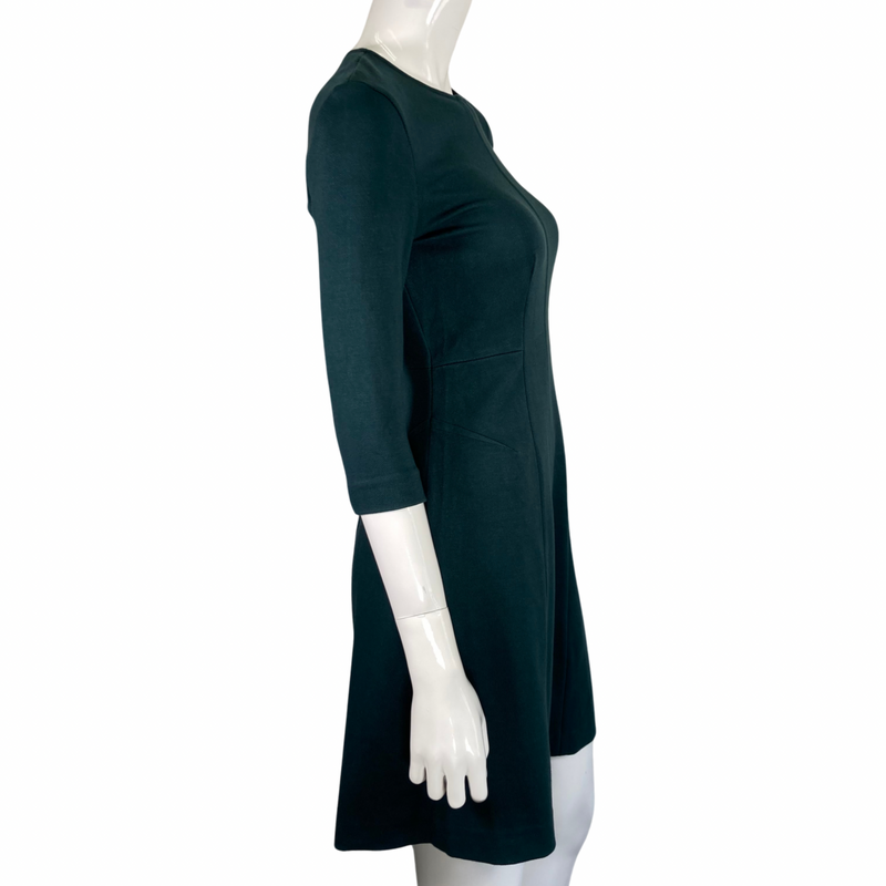 Load image into Gallery viewer, MM Lafleur Opal Green Dress, side view 
