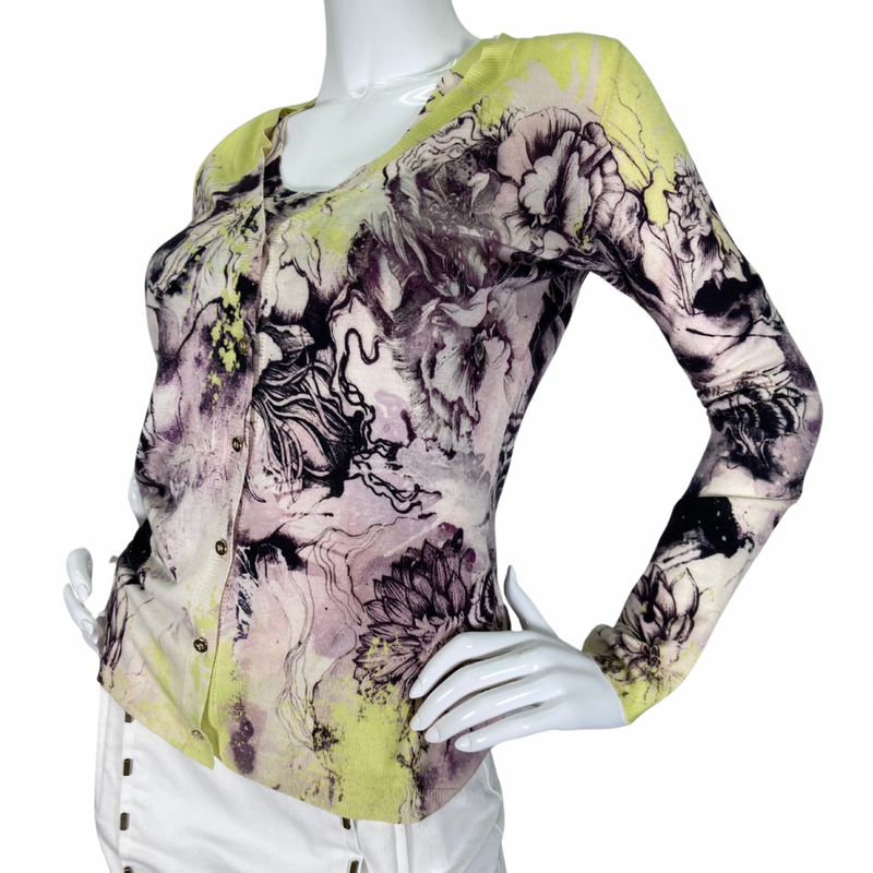 Load image into Gallery viewer, Roberto Cavalli Neon Top &amp; Sweater on mannequin side view
