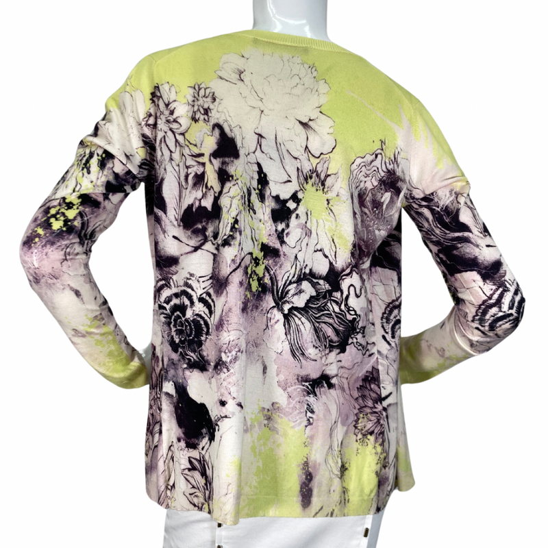 Load image into Gallery viewer, Roberto Cavalli Neon Top &amp; Sweater on mannequin back view
