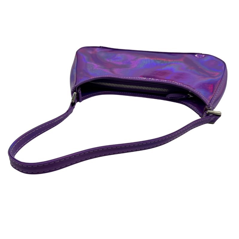 Load image into Gallery viewer, Urban Outfitters Purple Iridescent Shoulder Bag
