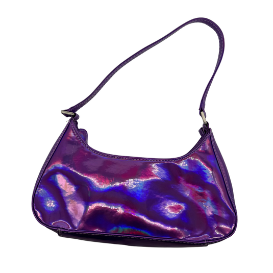 Urban Outfitters Purple Iridescent Shoulder Bag