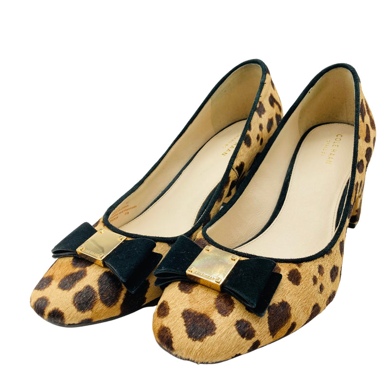 Load image into Gallery viewer, Cole Haan Animal Print Pumps
