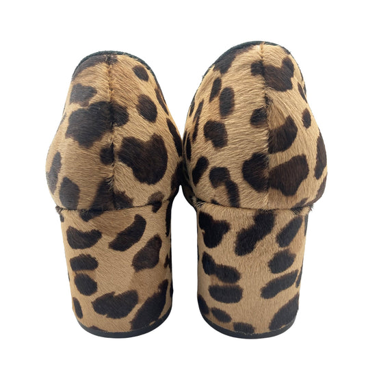 Cole Haan Animal Print Pumps back view