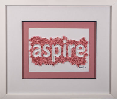 Kepola Dudoit Aspire Artwork paper quill display