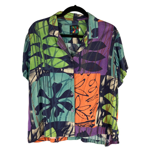 Jams World Bamboo Garden Button-Up front view