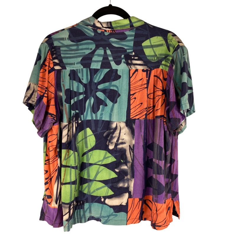 Load image into Gallery viewer, Jams World Bamboo Garden Button-Up back view
