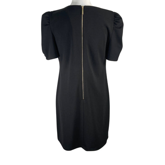 Calvin Klein Black Dress back view with zipper