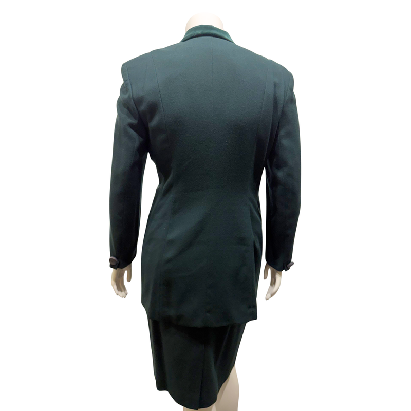 Load image into Gallery viewer, Green coat on a mannequin against a white background
