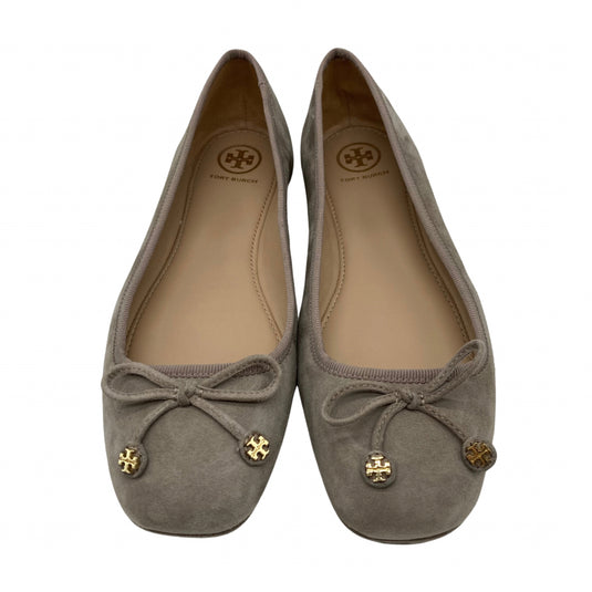 Taupe Suede Ballet Flats (8M)