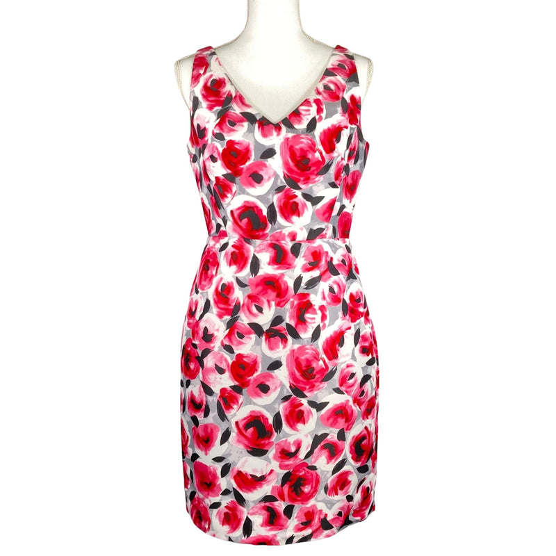 Load image into Gallery viewer, Kate Spade Deco Roses Dress full front view
