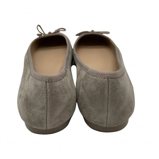 Taupe Suede Ballet Flats (8M)