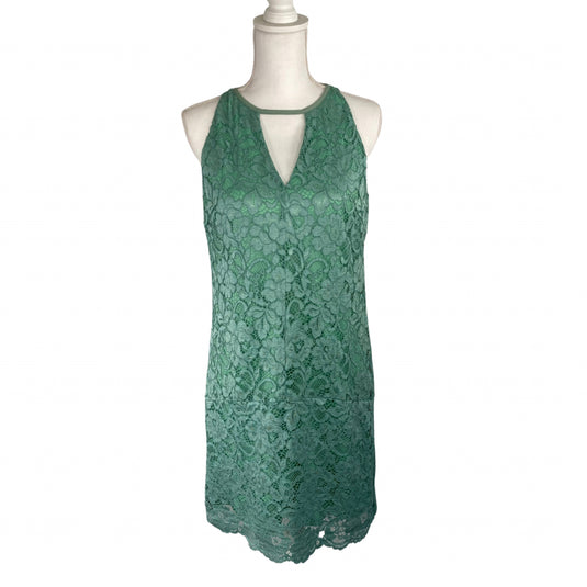 Sea green outlet lace dress