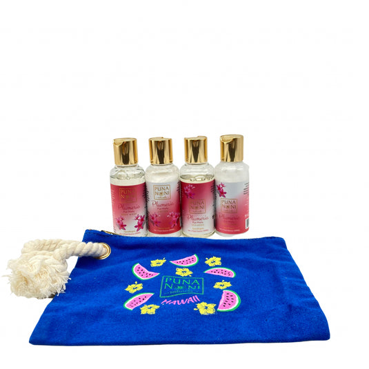 Plumeria Body Care Gift & Travel Set